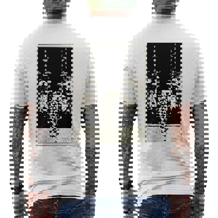 オーブリー・ビアズリー作「スカーレット・パストラール」1895 長袖tシャツ メンズTシャツ バックプリント