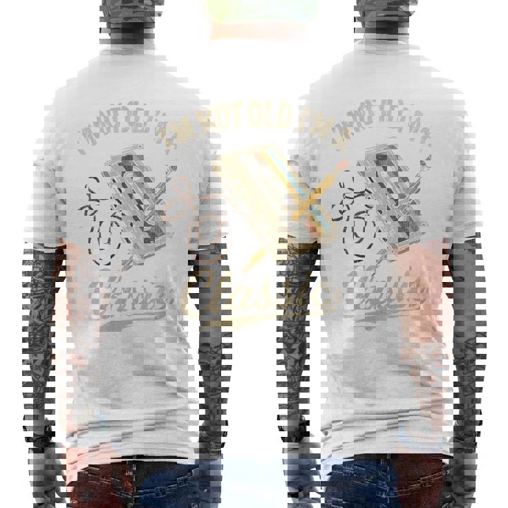 カセットテープ クラシック レトロ ヴィンテージ 70年代 80年代 90年代音楽 長袖tシャツ メンズTシャツ バックプリント