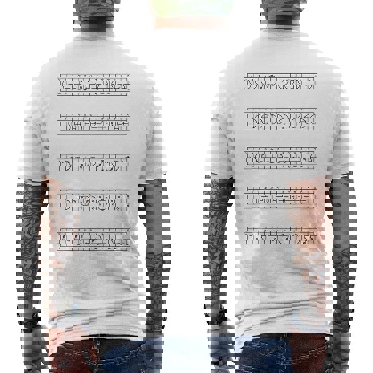 カタカムナ カタカムナ文字 神代文字 メンズTシャツ バックプリント