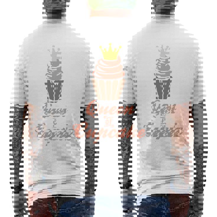 カップケーキの女王 長袖tシャツ メンズTシャツ バックプリント