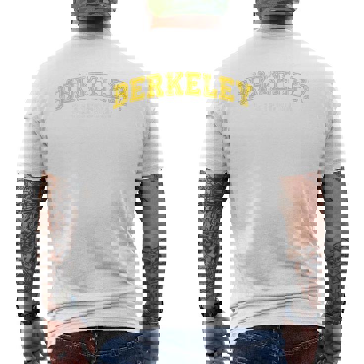 カリフォルニア州バークレー メンズTシャツ バックプリント