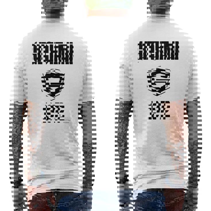 ガッチャマン カレッジデザイン メンズTシャツ バックプリント