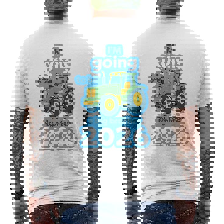 キッズ 2026年にお兄ちゃんになるよ メンズTシャツ バックプリント