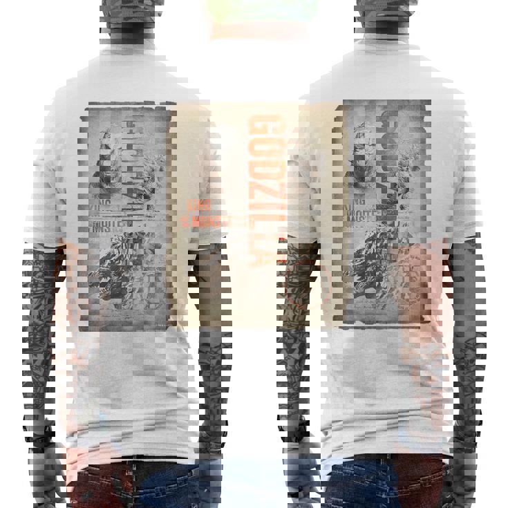 キッズ 『Godzilla ゴジラ キング・オブ・モンスターズ』11 メンズTシャツ バックプリント