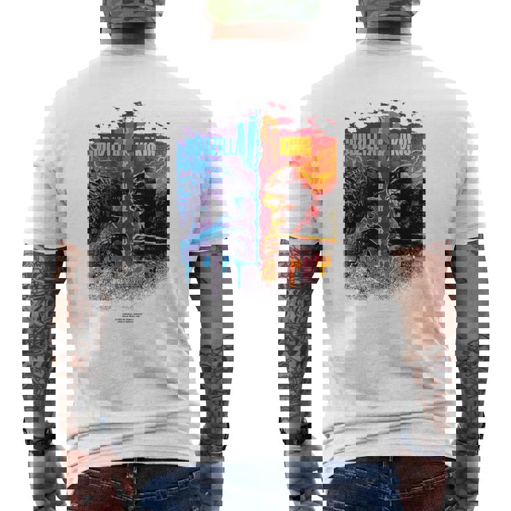 キッズ 『ゴジラvsコング』8 メンズTシャツ バックプリント