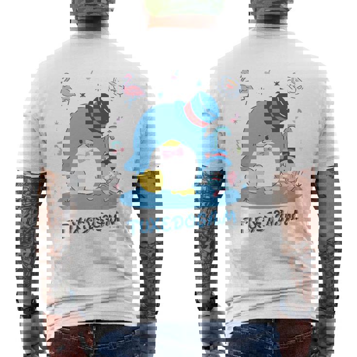 キッズ タキシードサム ダンス メンズTシャツ バックプリント