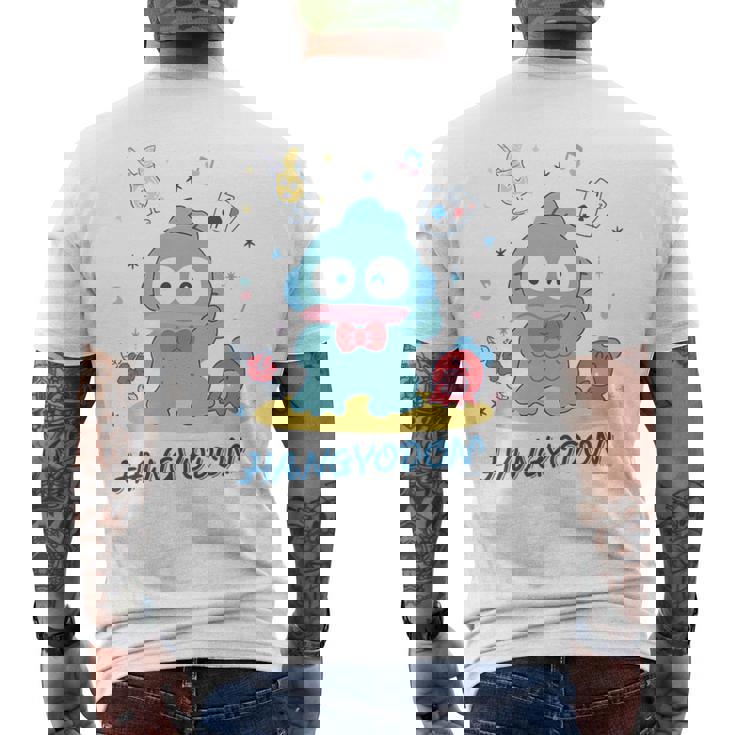 キッズ ハンギョドン ポーズ メンズTシャツ バックプリント