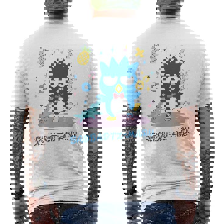 キッズ バッドばつ丸 かんぱい メンズTシャツ バックプリント