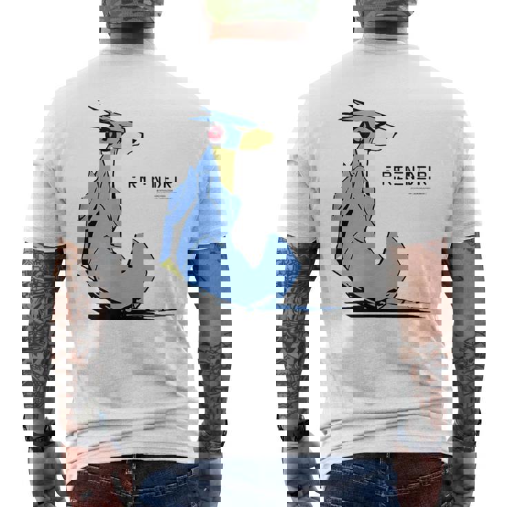 キャシャーン I メンズTシャツ バックプリント