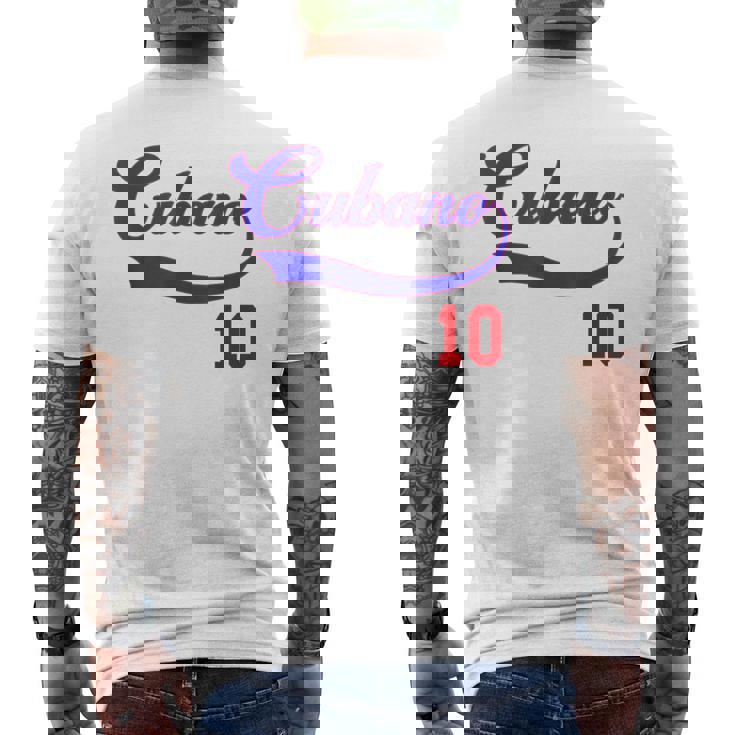 キューバノ 野球 お土産 スラング 男の子 アセレ キューバ キューバ 男性 メンズTシャツ バックプリント