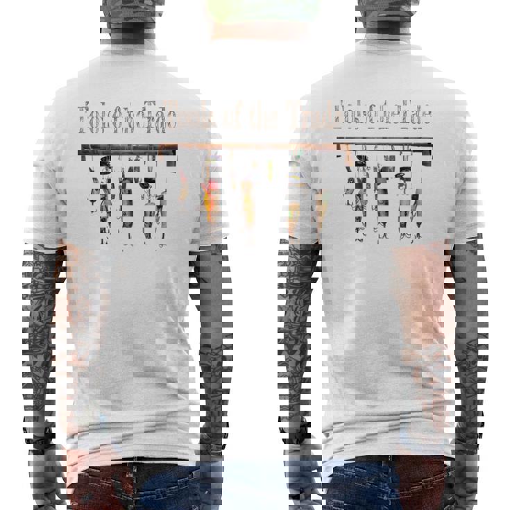 クール メンズ フィッシングルアー ツール オブ ザ トレードデザイン ギフト 長袖tシャツ メンズTシャツ バックプリント