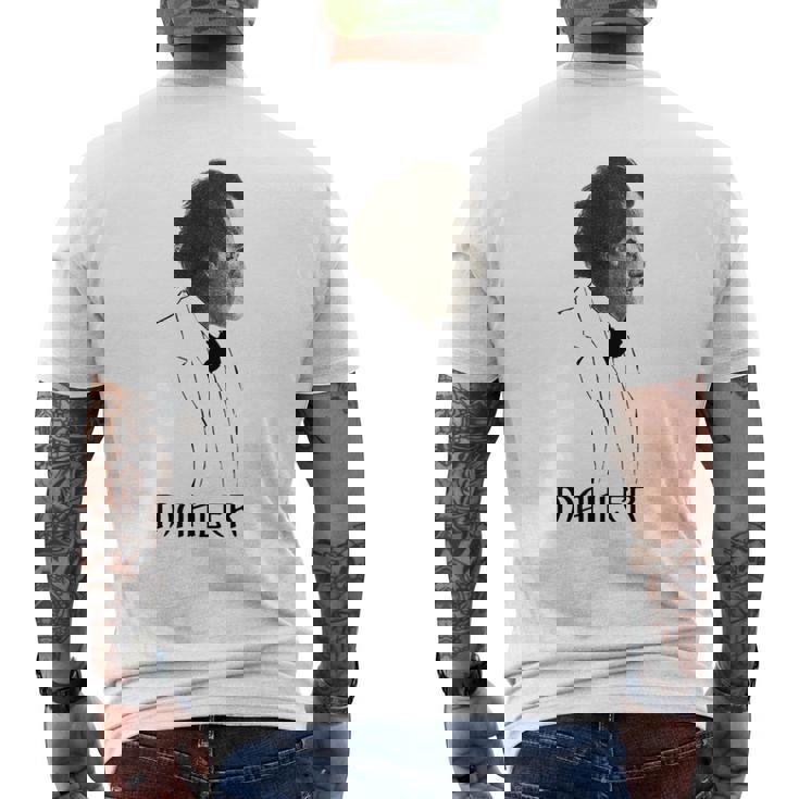 グスタフ・マーラーtシャツ メンズTシャツ バックプリント