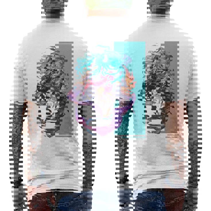 グランブルーファンタジーヴァーサス -ライジング- ヴェルサシア 長袖tシャツ メンズTシャツ バックプリント