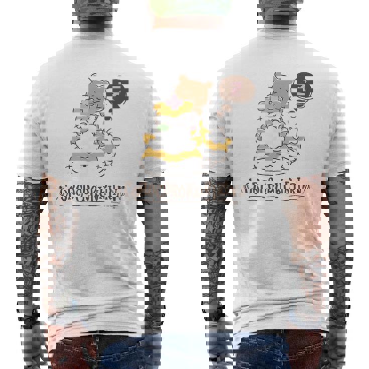 コロコロクリリン すやすや メンズTシャツ バックプリント