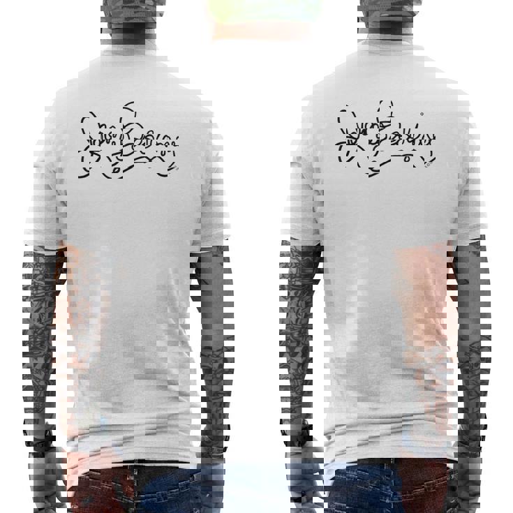 ザ・グッドプレイス Jeremy Bearimy メンズTシャツ バックプリント