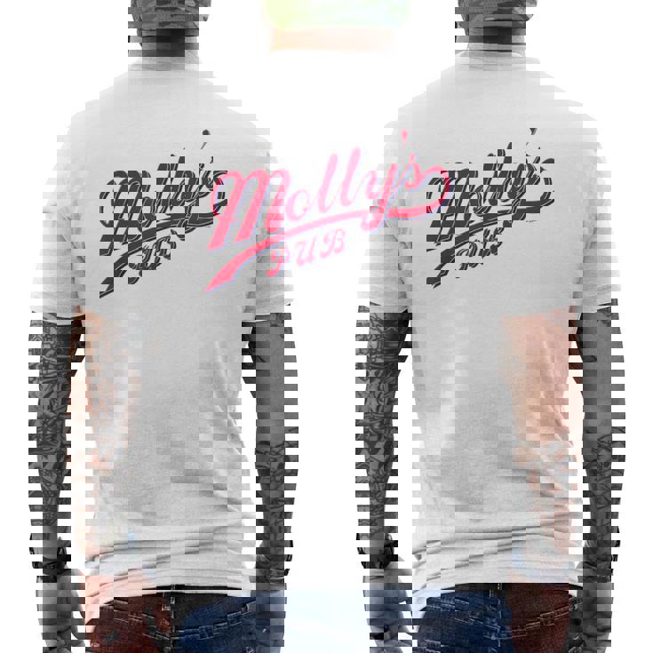 シカゴ・ファイアー・モリーズ・パブ メンズTシャツ バックプリント