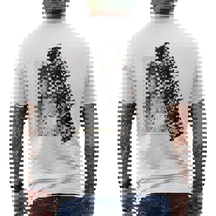 ジェフベック_001 メンズTシャツ バックプリント