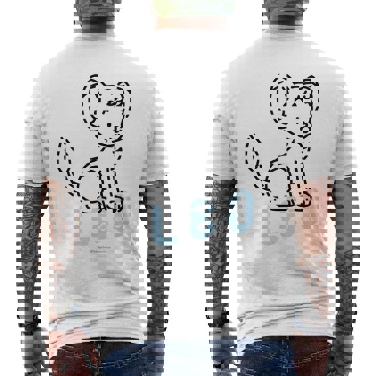 ジャングル大帝 Round （レオ）Ctezuka Productions メンズTシャツ バックプリント