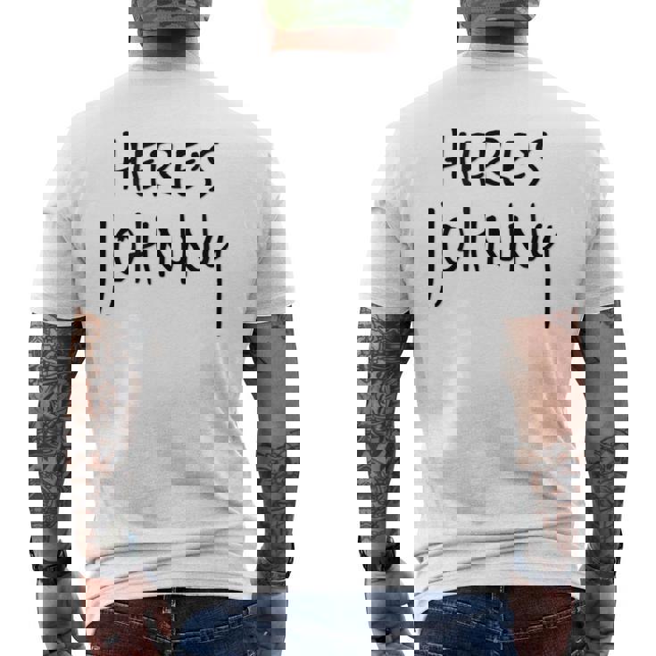 ジョニー メンズTシャツ バックプリント