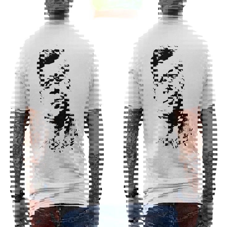 ジョン・F・ケネディ アメリカ大統領 メンズTシャツ バックプリント