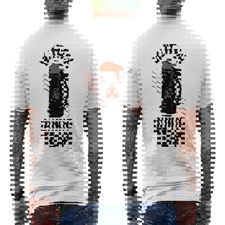 スタートレック クリンゴン ドリンキングチーム メンズTシャツ バックプリント