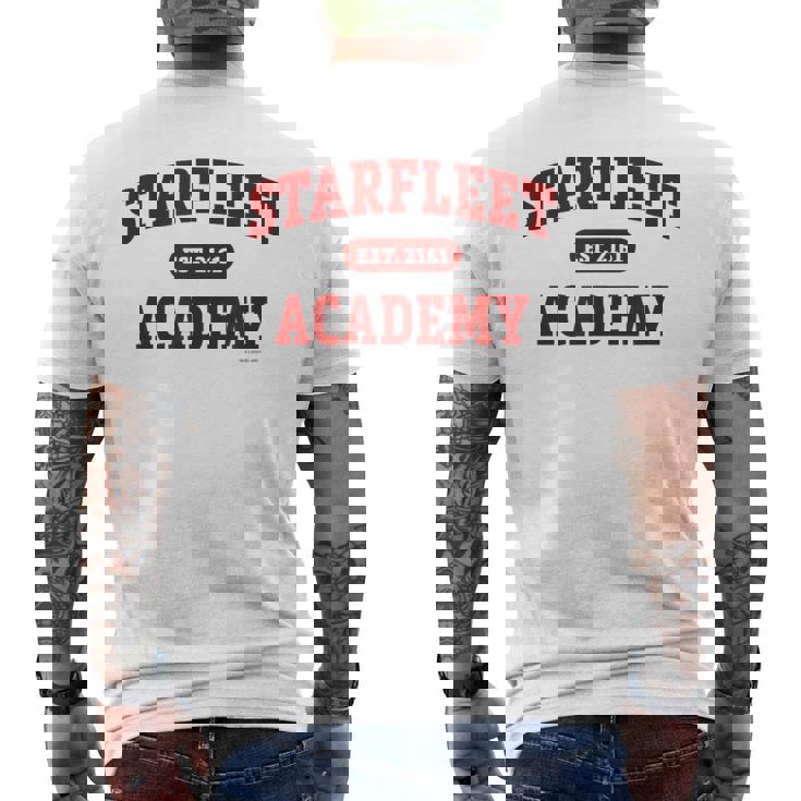 スタートレック スターフリートアカデミー Est2161 メンズTシャツ バックプリント
