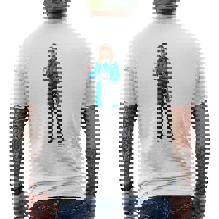 スタートレック 次世代ビバリークラッシャー メンズTシャツ バックプリント