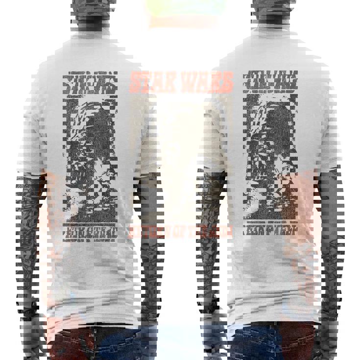 スター・ウォーズ クラシック ダース・ベイダー ジェダイの帰還 メンズTシャツ バックプリント