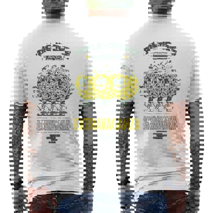 ストレンジャー・シングス スクープ アホイ ホッパー トリプル レトロ ヴィンテージ 80年代 メンズTシャツ バックプリント