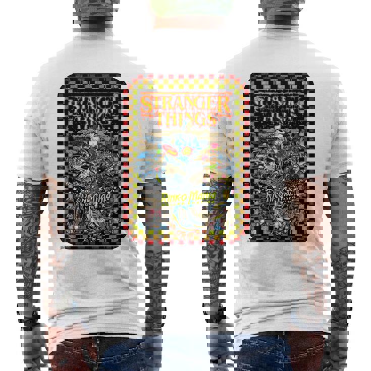 ストレンジャー・シングス プロモ コミック イレブン リンク O マニア レトロ 80年代 長袖tシャツ メンズTシャツ バックプリント