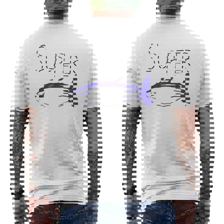 スーパーマグロジン メンズTシャツ バックプリント