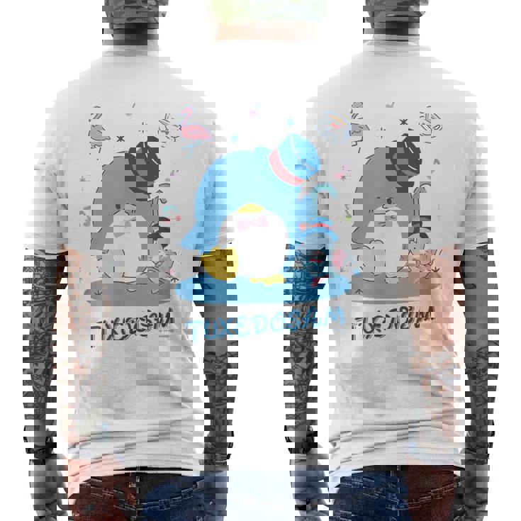 タキシードサム ダンス 【バレンタインギフトにおすすめ！】 メンズTシャツ バックプリント