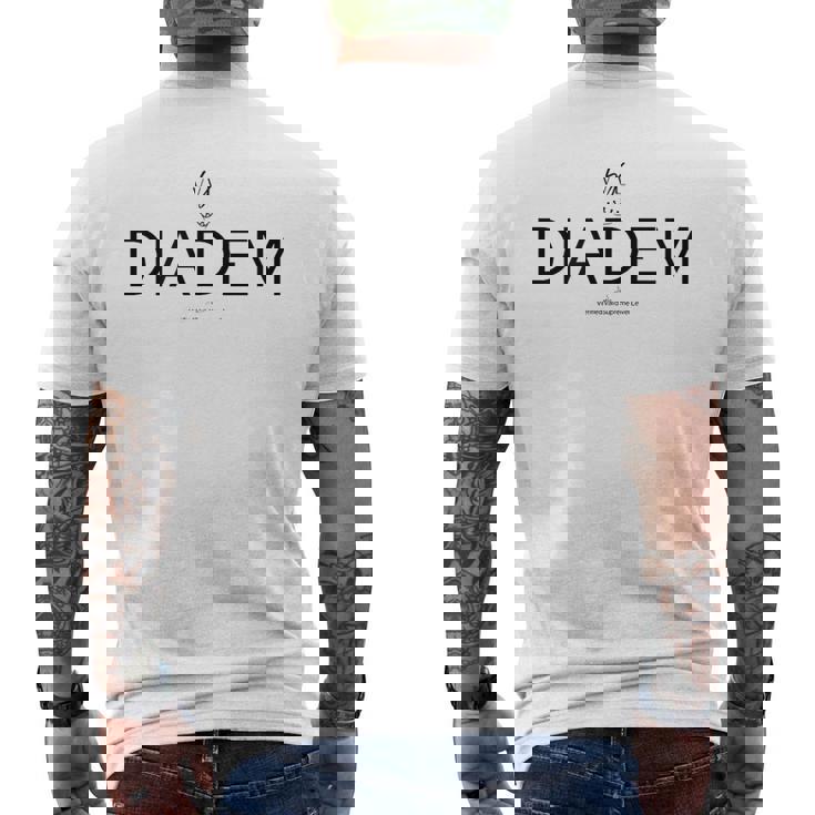 ダイアデム メンズTシャツ バックプリント