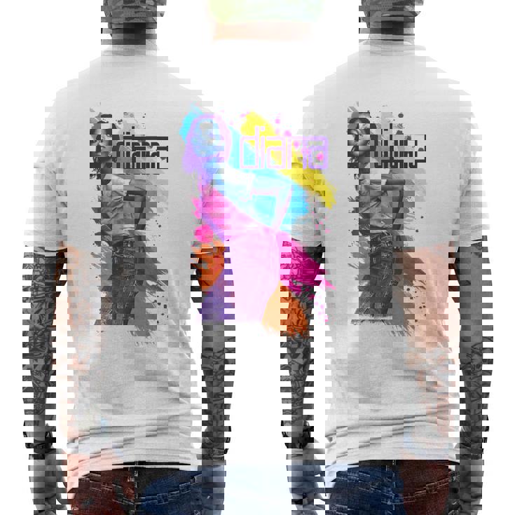 ダイアナ・ロス N ジーンズ メンズTシャツ バックプリント