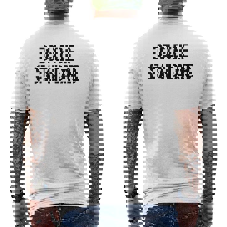 ダブルスタンダード メンズTシャツ バックプリント