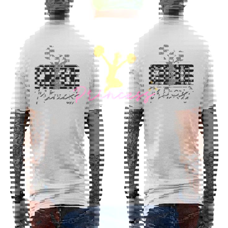 チア チアリーディング チアプリンセス メンズTシャツ バックプリント