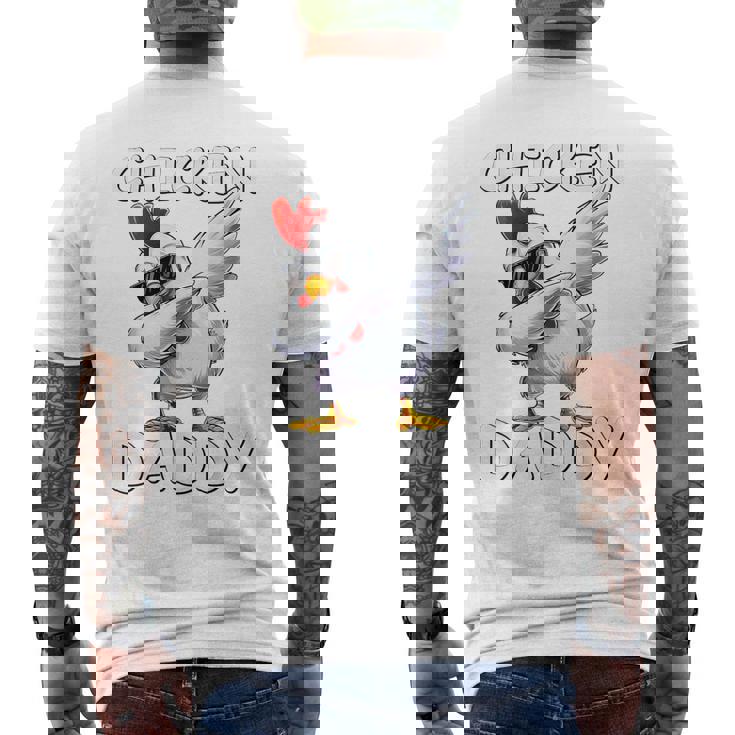 チキン パパ ニワトリ 父 チキン ジャンパー 農家 父の日 メンズTシャツ バックプリント