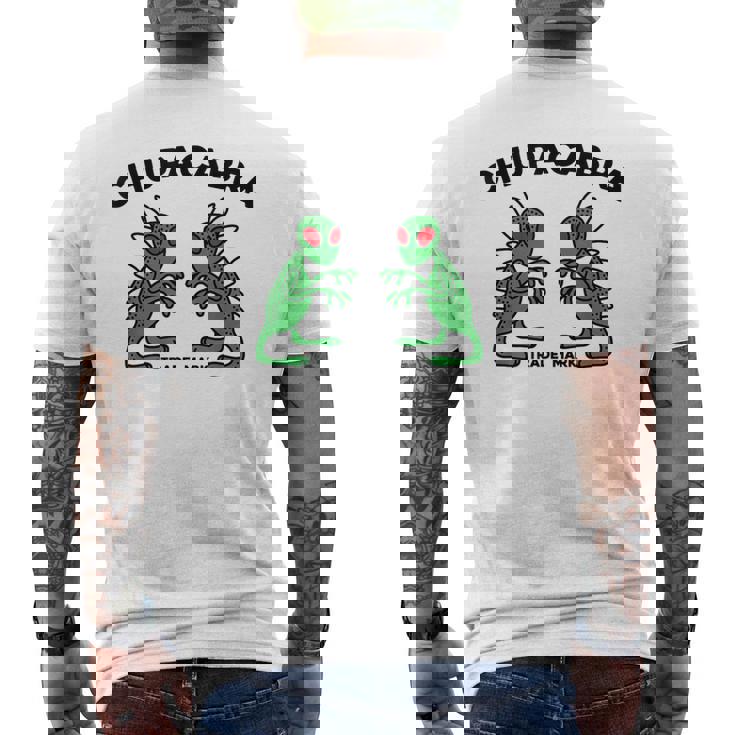 チュパカブラ メンズTシャツ バックプリント