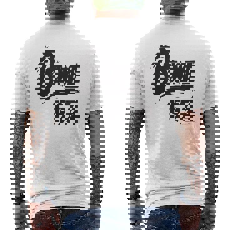 デヴィッド・ボウイ・ダイアモンド・ドッグス 1974 メンズTシャツ バックプリント