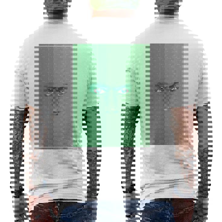 ドリミ4周年記念 壁（獅子丸 孝臣） メンズTシャツ バックプリント