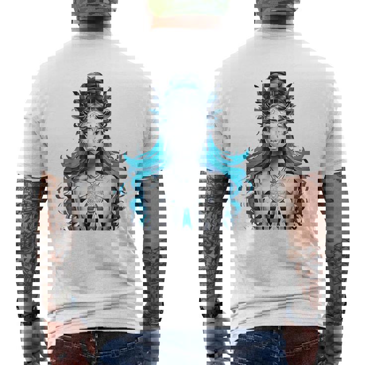 ドリームキャッチャー ブルース メンズTシャツ バックプリント