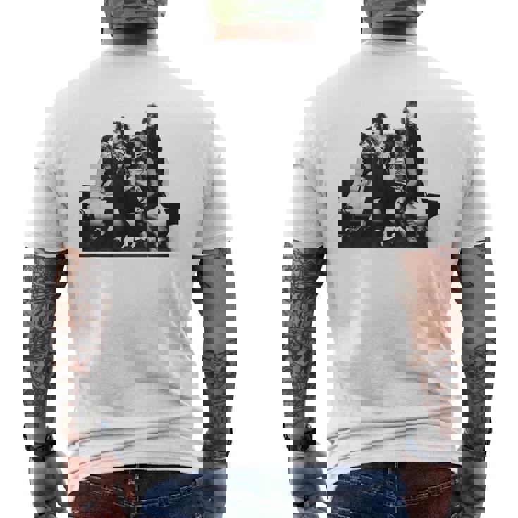 ニューヨークドールズ パンクロックバンド 1973 メンズTシャツ バックプリント