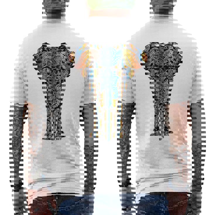 ニルヴァーナ チャクラ メンズTシャツ バックプリント