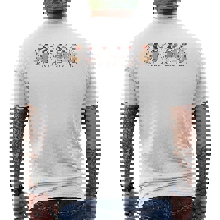 ノーブンチョウノーライフ 鳥好き 文鳥好き 文鳥の飼い主 おもしろ 可愛い ブンチョウ 文鳥 長袖tシャツ メンズTシャツ バックプリント