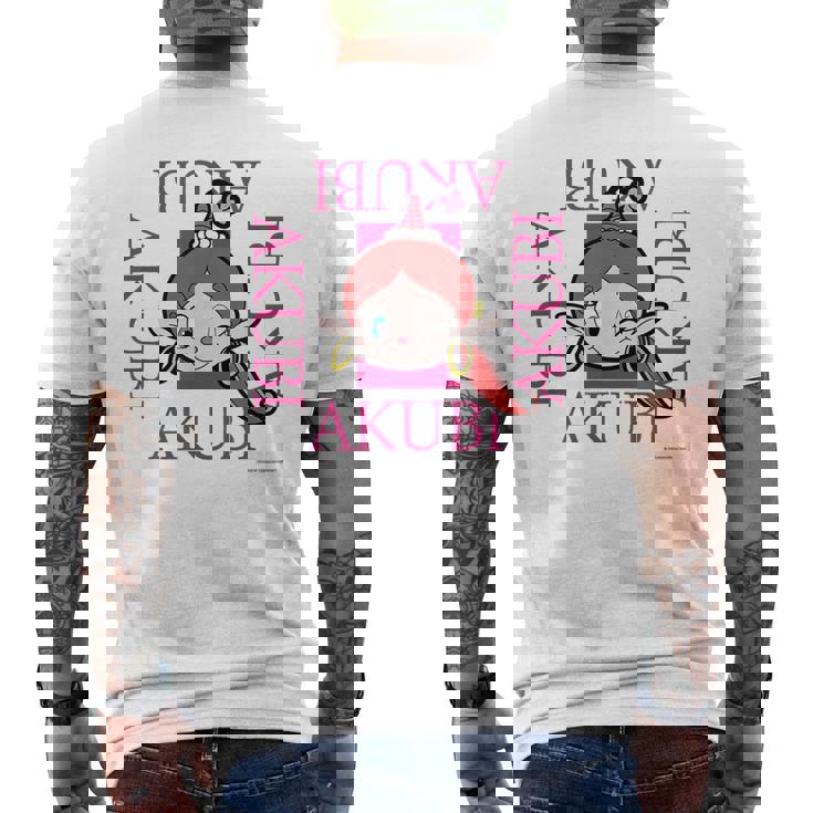 ハクション大魔王 B メンズTシャツ バックプリント