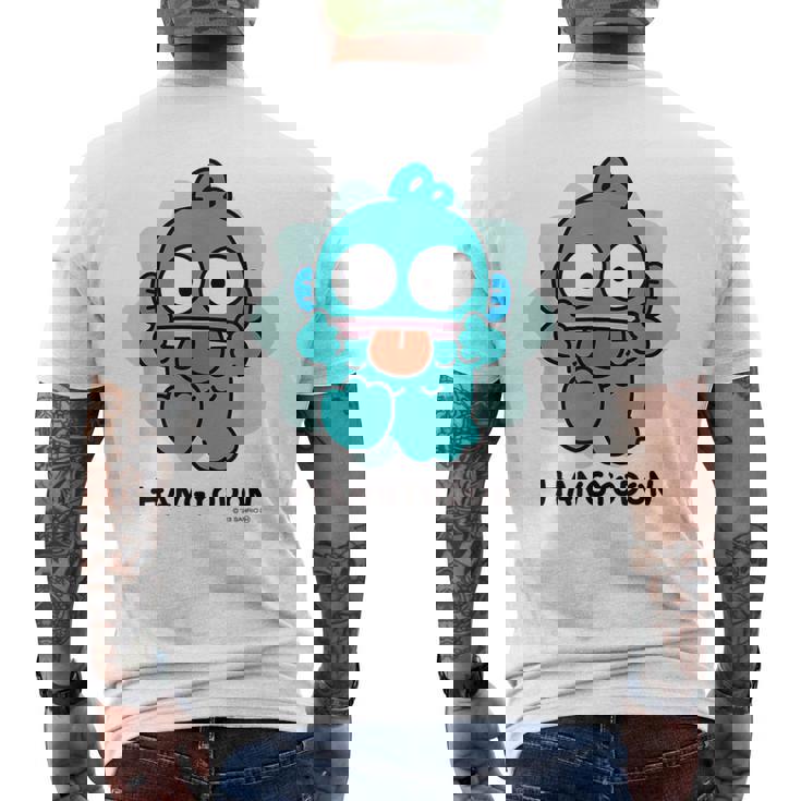 ハンギョドン へんがお ダークカラー メンズTシャツ バックプリント