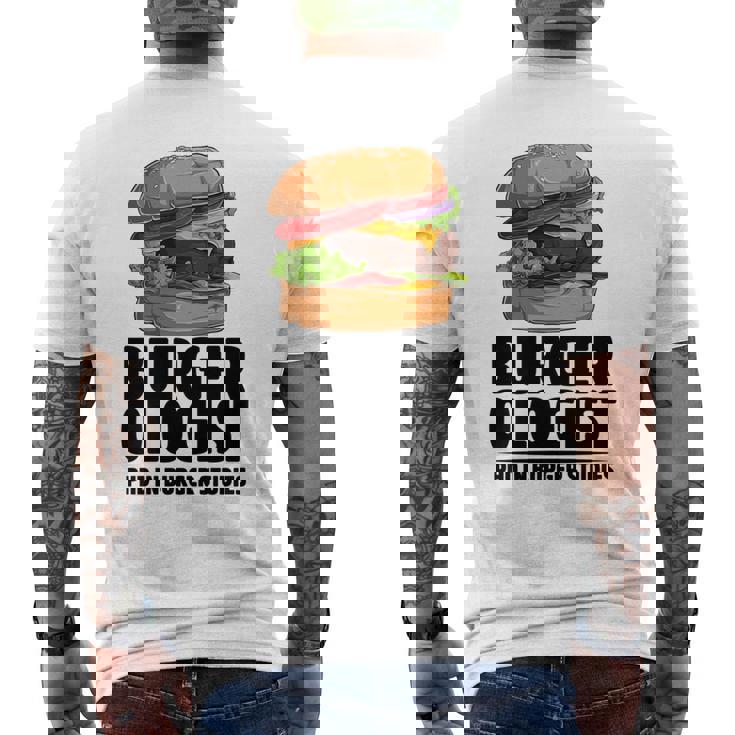 ハンバーガー研究 ハンバーガー 長袖tシャツ メンズTシャツ バックプリント