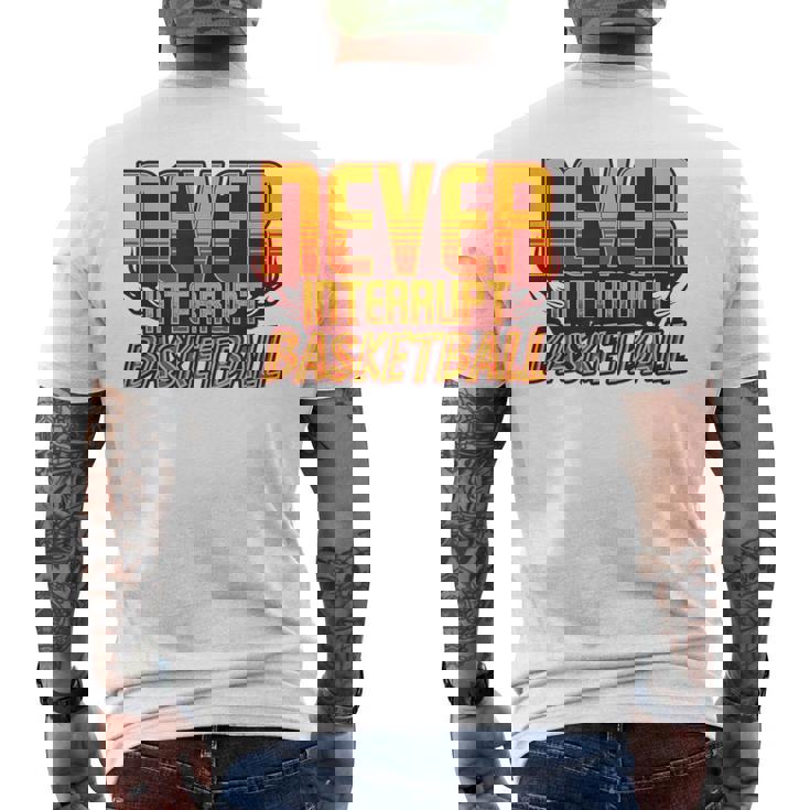 ハードコアフープ メンズTシャツ バックプリント