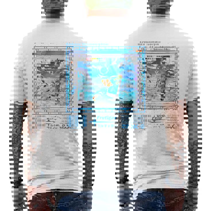 バックプリントフルティガーエアロファッションコレクション メンズTシャツ バックプリント