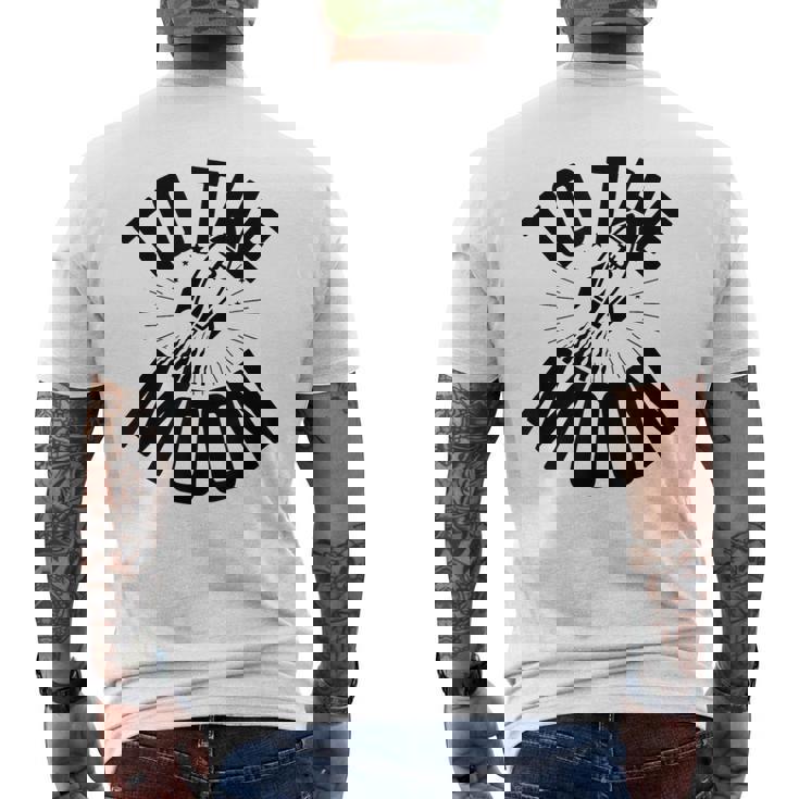 ビットコインから月へ、ビットコイン100k、ビットコイン暗号。 メンズTシャツ バックプリント